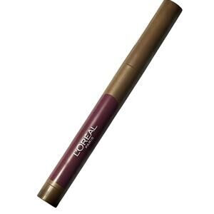 L'Oreal Infallible Matte Lip Crayon 514 Sizzling Sugar Plum Pink Full Coverage